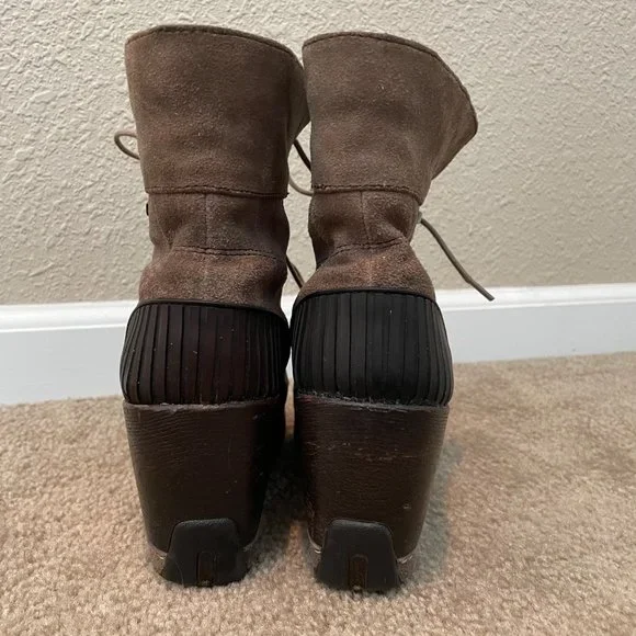 Jambu Netherlands Leather lace up boots. Size 8 - Picture 4 of 15